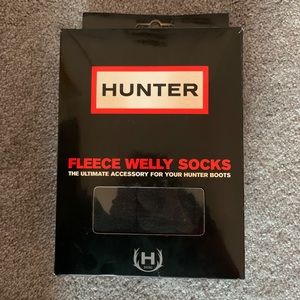 Hunter Boots Fleece Welly Socks